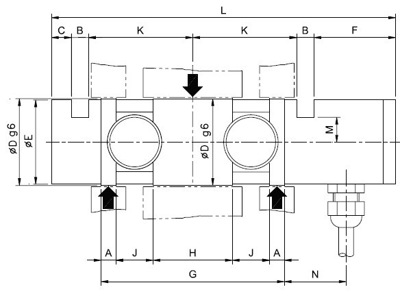 韓國(guó)Bongshin CSDK-200KG稱(chēng)重傳感器