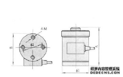 美國sensolink稱重傳感器 SLCX產品尺寸